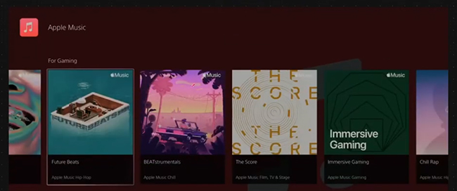 play apple music on ps5