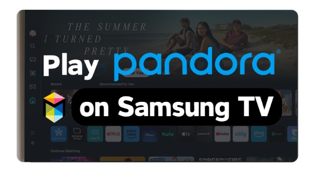 play pandora on samsung tv