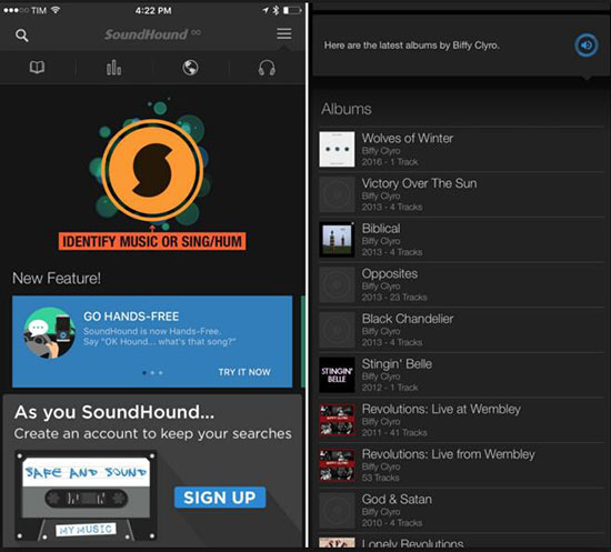 play spotify on 2 devices at the same time via soundhound