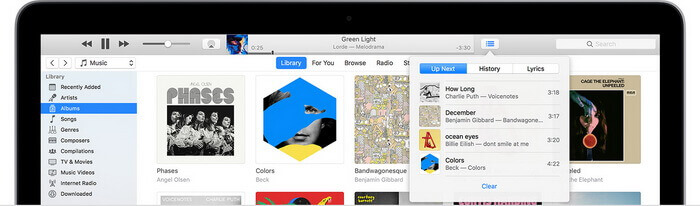 view queue on apple music