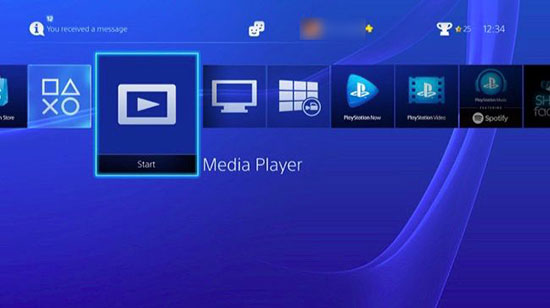 playstation media player