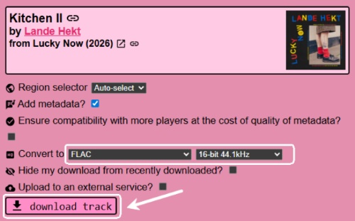 deezer to flac via lucida