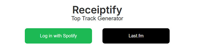 receiptify top track generator