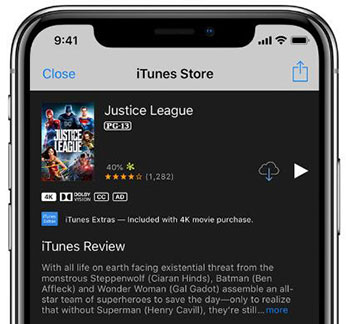 redownload missing itunes movie purchase on phone