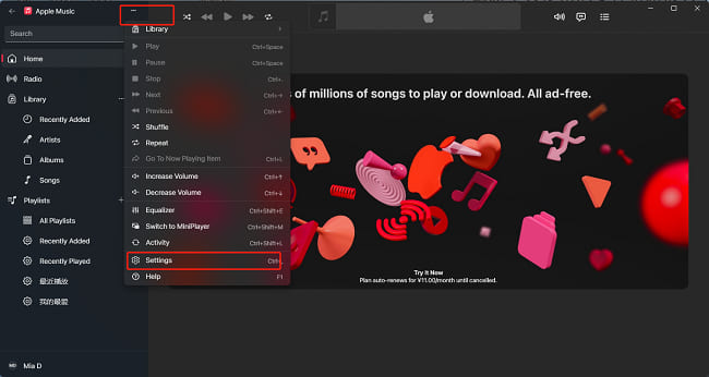 apple music resetting on wins