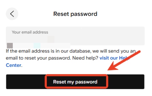 reset my password soundcloud web