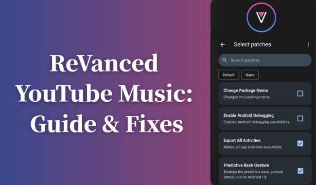 revanced youtube music full guide