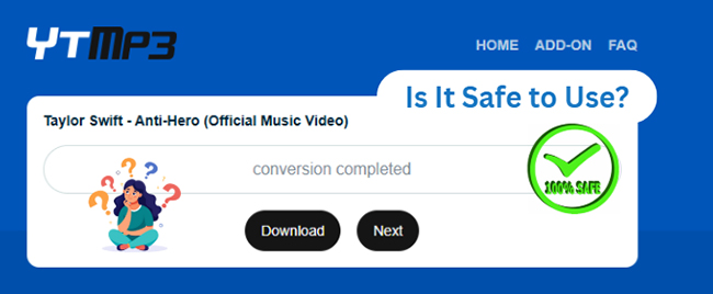 ytmp3 converter safe
