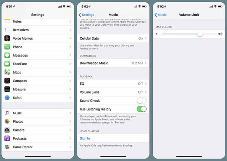 make apple music louder on iphone