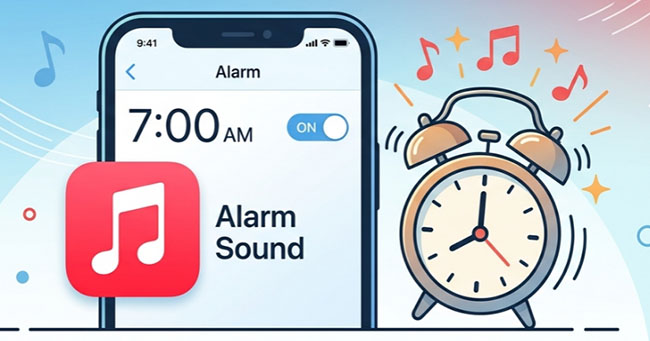 set apple music as alarm