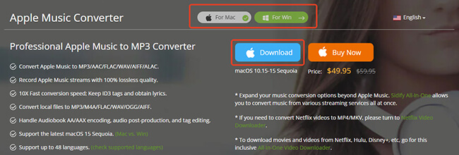 sidify apple music converter free download