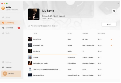 sidify apple music converter history