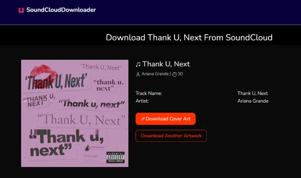 soundcloud art work downloader
