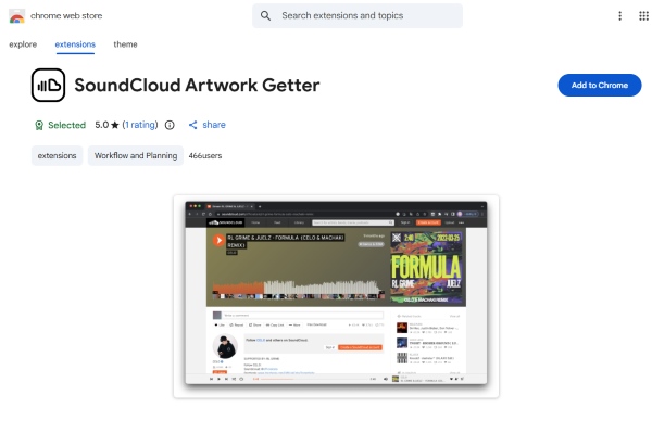 soundcloud artwork getter