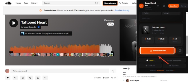 soundcloud enhanced pro extension