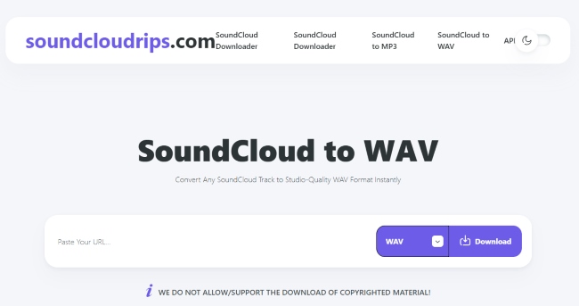 soundcloudrips convert soundcloud to wav