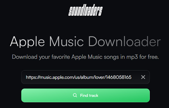 use soundloaders apple music downloader