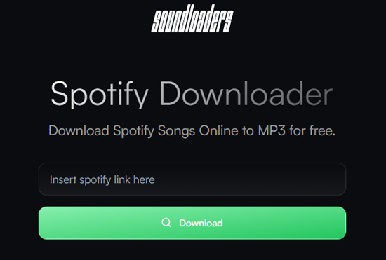 soundloaders spotify downloader