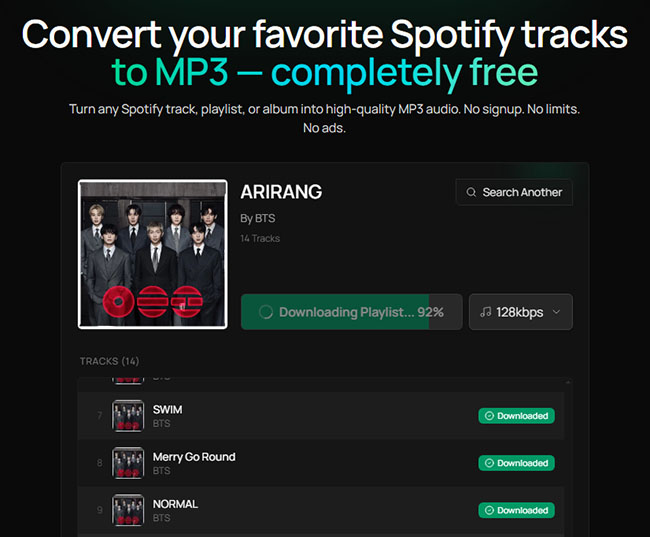 spoticatch download spotify playlist