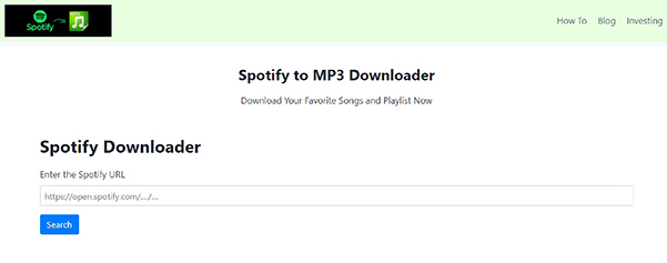 spotidown spotify link downloader online free