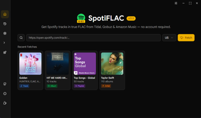 download spotify music via spotiflac