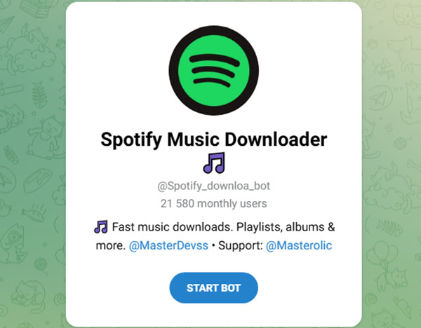spotify download bot