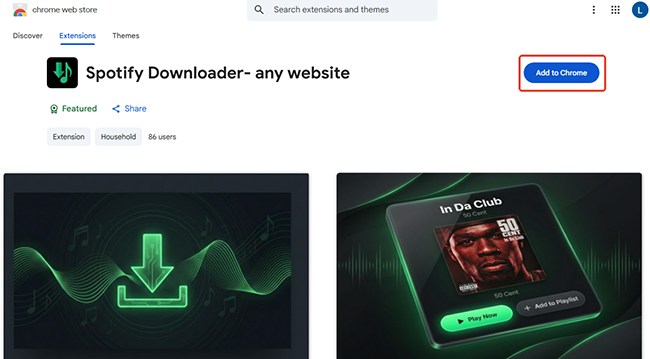 spotify downloader any website chrome