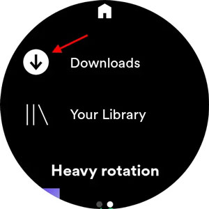spotify downloads on wear os