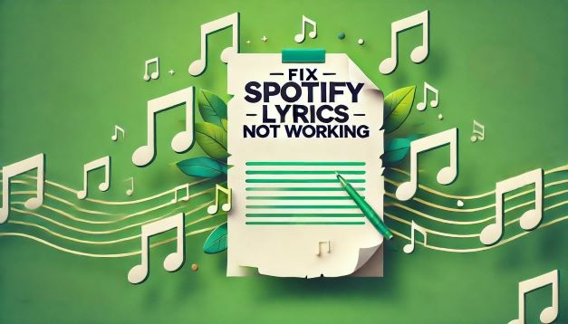spotify lyrics not working