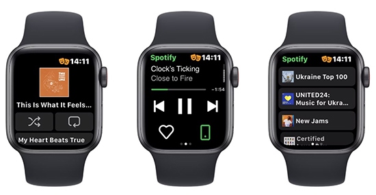 play spotify on apple watch without phone