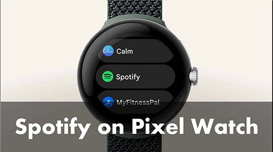 spotify on pixel watch