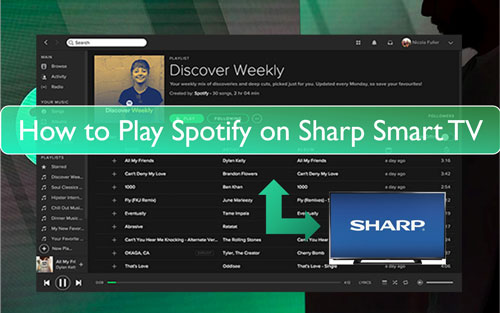 spotify on sharp tv