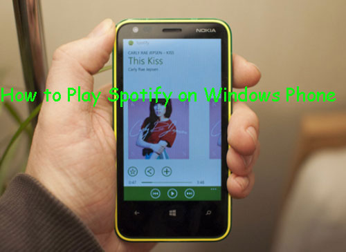 spotify on windows phone
