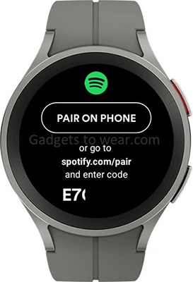spotify pair on phone