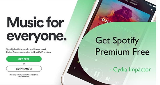 have free spotify premium on iphone via cydia impactor