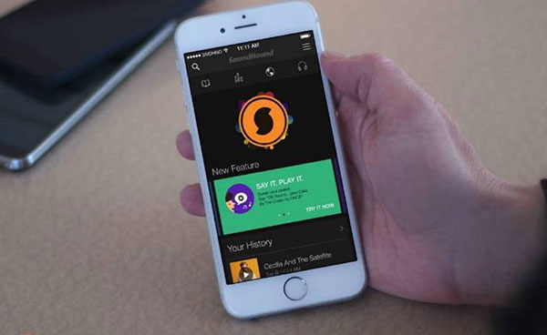 add lyrics to spotify via soundhound