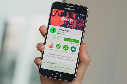 download spotify songs to android phone