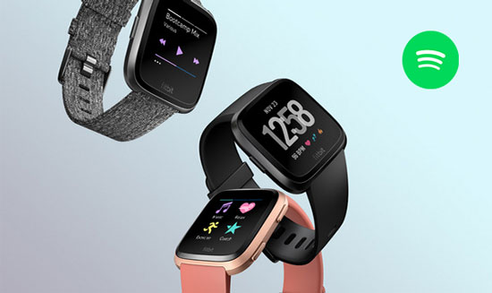 spotify on fitbit versa