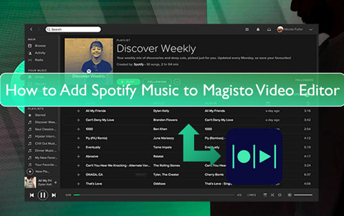 spotify to magisto