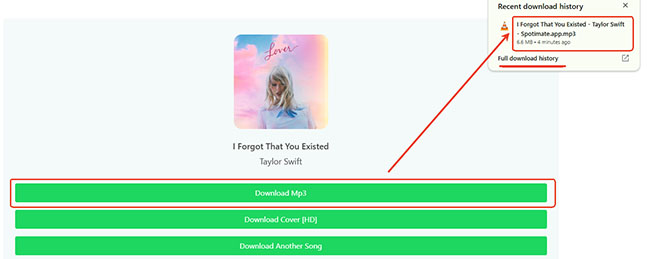 check spotifymate mp3 downloads