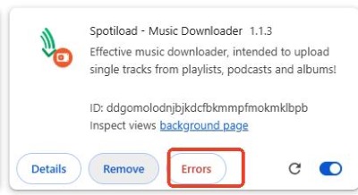 spotiload isnt functional