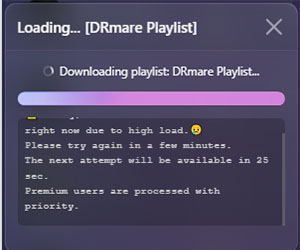 download spotify playlist error in spotisaver