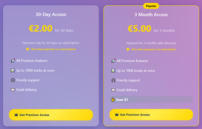 spotisaver premium pricing