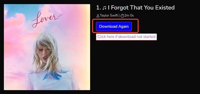spotisongdownloader download again