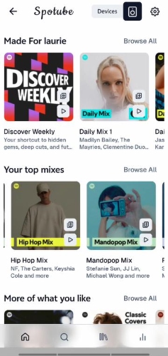 spotube app on phone