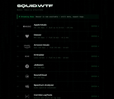 squid wtf supported platforms