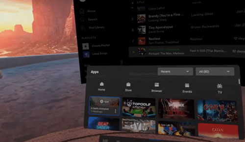 start games on oculus quest