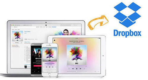 add apple music to dropbox