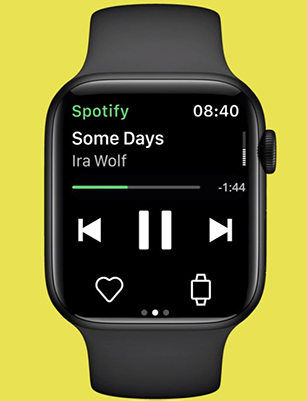 play spotify on apple watch from iphone