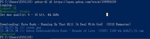 download qobuz music with qobuz dl